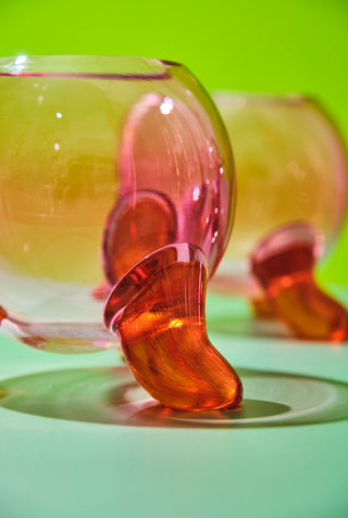 #TripleLegs# - #DEYA# - #mouthblownglass# - #handcrafted# - #glass#